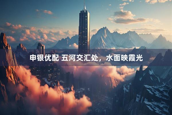 申银优配 五河交汇处，水面映霞光
