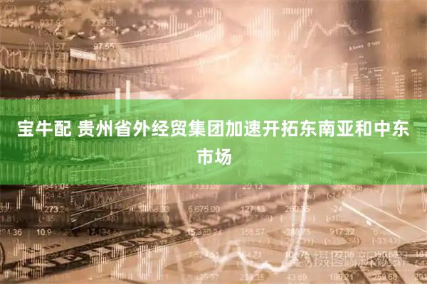 宝牛配 贵州省外经贸集团加速开拓东南亚和中东市场